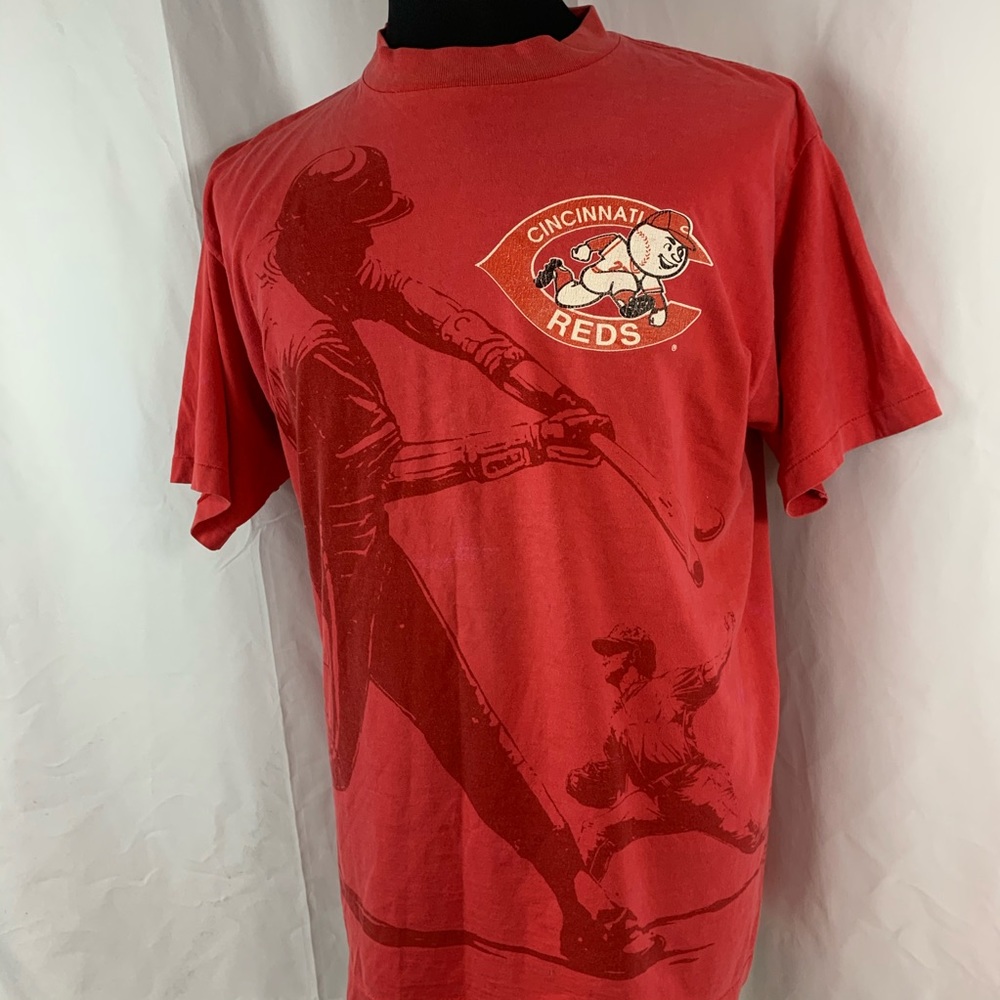 Cincinnati reds vintage all over T shirt